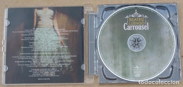 CDs de m&uacute;sica: BEATRIZ LUENGO - CARROUSEL (CD) 2008 - 10 TEMAS - Foto 2