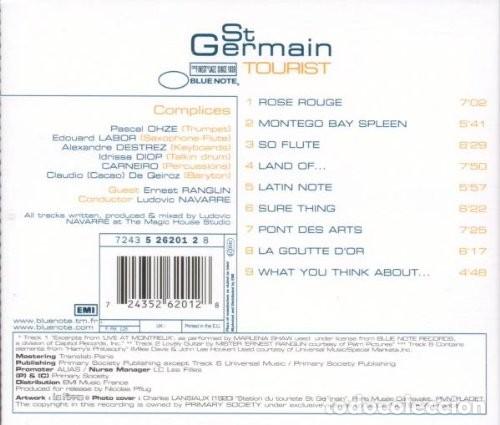 CDs de m&uacute;sica: St Germain - Tourist - CD - Foto 2
