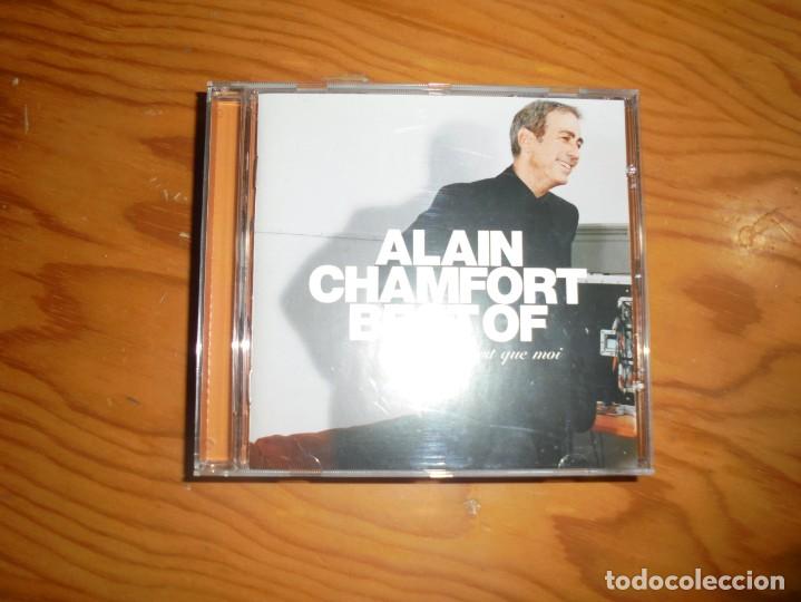 CDs de m&uacute;sica: THE BEST OF ALAIN CHAMFORT. CE N&acute;EST QUE MOI. EPIC, 2000. CD. IMPECABLE (#)