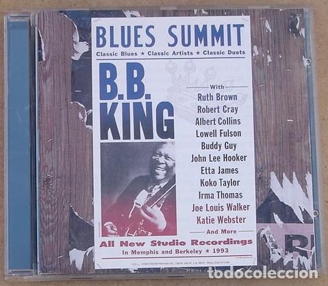 CDs de m&uacute;sica: B.B. KING - BLUES SUMMIT (CD) 1993 - 12 TEMAS - Foto 1