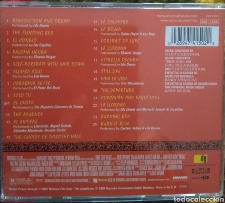 CDs de m&uacute;sica: Frida - Foto 2