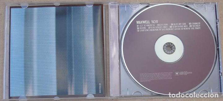 CDs de m&uacute;sica: MAXWELL - NOW (CD) 2001 - 12 TEMAS - Foto 2