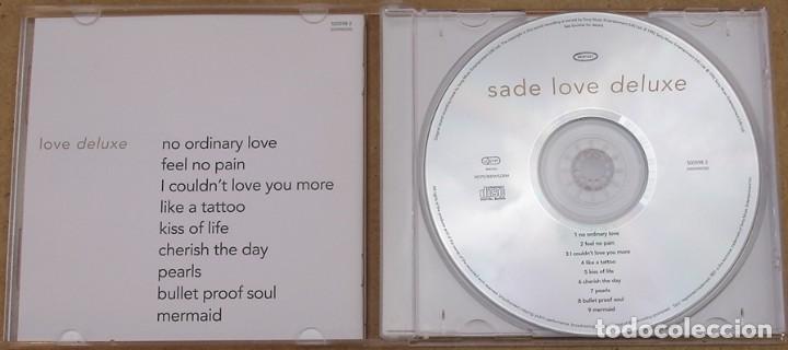 CDs de m&uacute;sica: SADE - LOVE DELUXE (CD) 1992 - 9 TEMAS - Foto 2