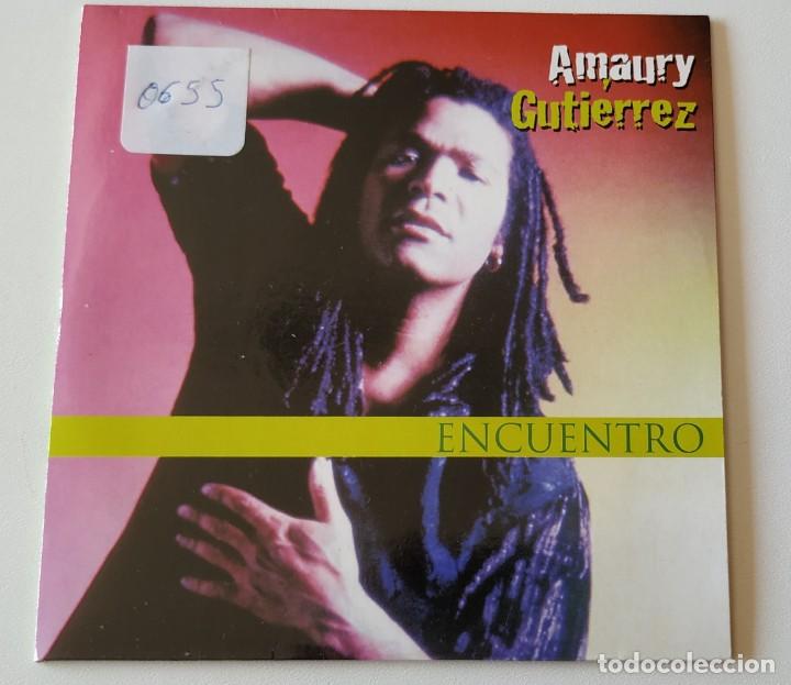 CDs de m&uacute;sica: AMAURY GUTIERREZ Encuentro CD Single PROMO 2000 - Foto 1