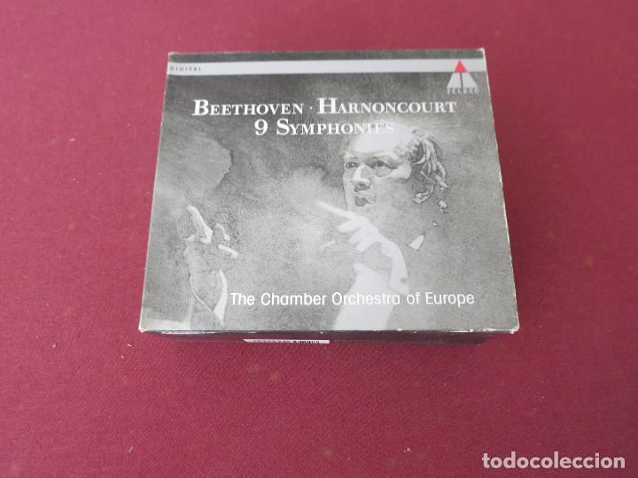 CDs de M&uacute;sica: HARNONCOURT BEETHOVEN THE CHAMBER ORCHESTRA OF EUROPE 9 SINFONIAS SYMPHONIES 5 CD