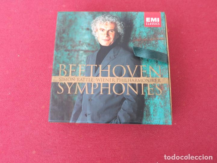CDs de M&uacute;sica: EMI CLASSICS BEETHOVEN SYMPHONIES SIMON RATTLE WIENER PHILARMONIKER 5 CD