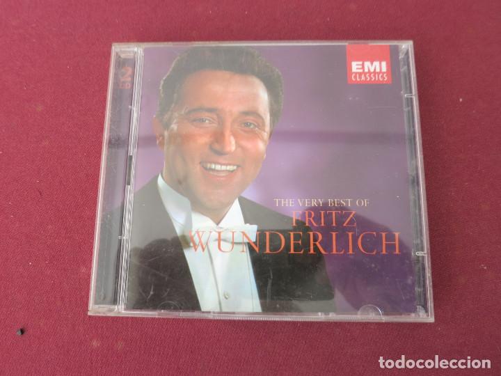 CDs de m&uacute;sica: FRITZ WUNDERLICH THE VERY BEST 2 CD EMI CLASSICS - Foto 1