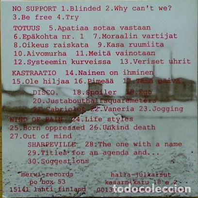 CDs de m&uacute;sica: Various &lrm;&ndash; Better Tomorrow? Volume 2 --CD EN CARDBOARD--PUNK HARDCORE - Foto 3