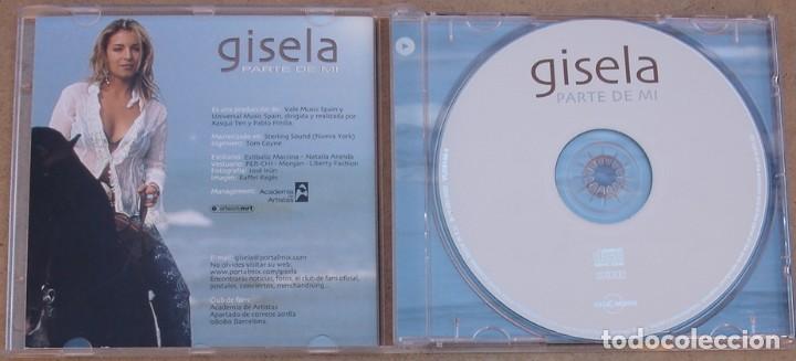 CDs de m&uacute;sica: GISELA - PARTE DE MI (CD) 2002 - 11 TEMAS - Foto 2
