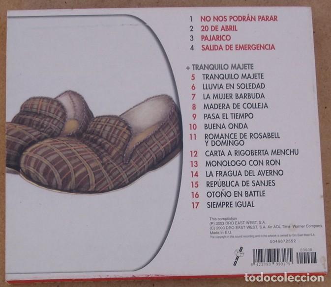 CDs de m&uacute;sica: CELTAS CORTOS - TRANQUILO MAJETE (CD) 2003 - 17 TEMAS - Foto 2