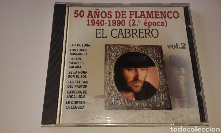CDs de m&uacute;sica: Cd, 50 a&ntilde;os de flamenco 1940-1990 ( 2. Epoca), el cabrero, vol.2