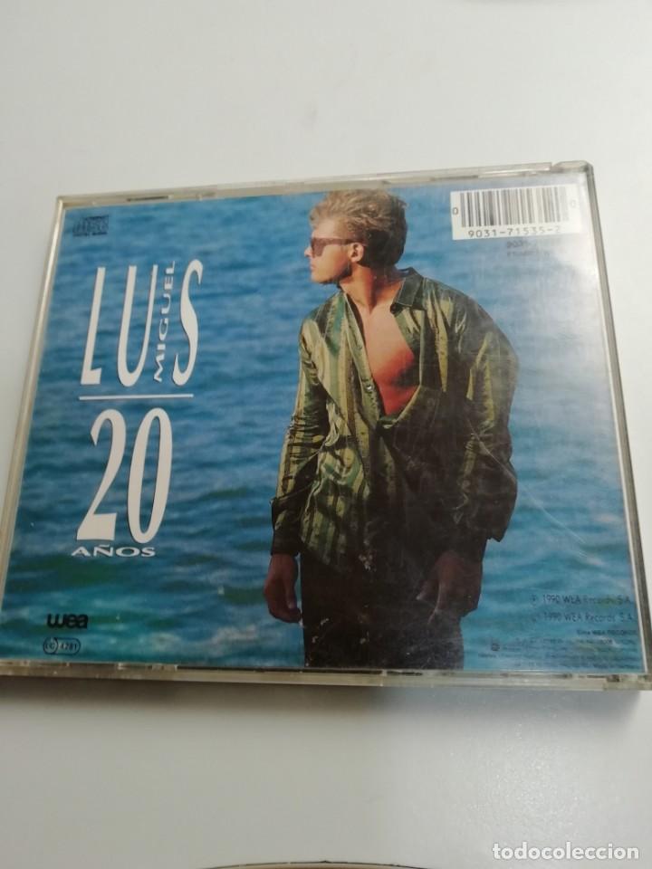 CDs de m&uacute;sica: CD Luis Miguel 20 a&ntilde;os - Foto 1
