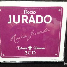 CDs de Música: ROCIO JURADO COLECCION DIAMANTE 3 CD BOX 45 TEMAS MUY BUEN ESTADO DIFICIL. Lote 161709026