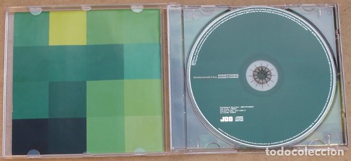 CDs de m&uacute;sica: UNDERWORLD - LIVE, EVERYTHING, EVERYTHING (CD 2000) - 8 TEMAS - Foto 2