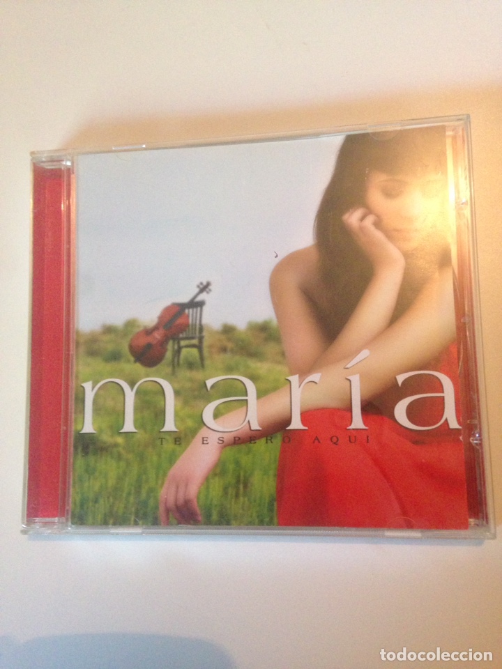 CDs de m&uacute;sica: MAR&Iacute;A - TE ESPERO AQU&Iacute; - Foto 1