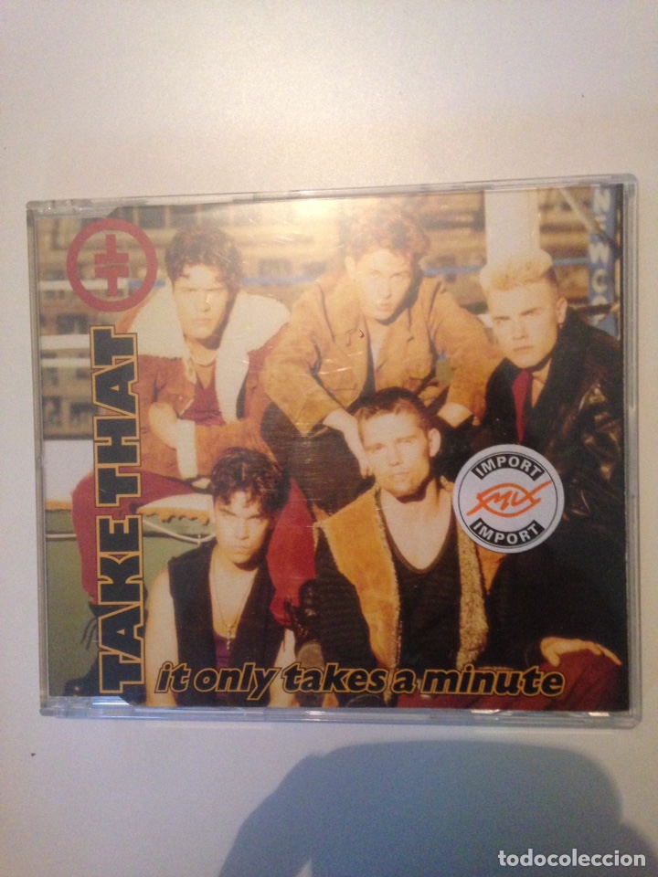 CDs de m&uacute;sica: TAKE THAT - IT ONLY TAKES A MINUTE - Foto 1