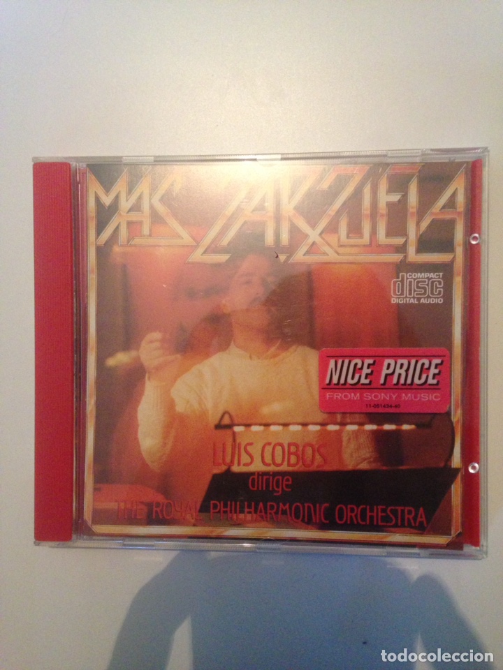 CDs de m&uacute;sica: LUIS COBO - M&Aacute;S ZARZUELA - Foto 1