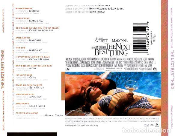 CDs de m&uacute;sica: The Next Best Thing - Madonna - CD BSO - Foto 2