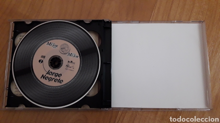 CDs de m&uacute;sica: Jorge Negrete. 40 temas originales - Foto 4