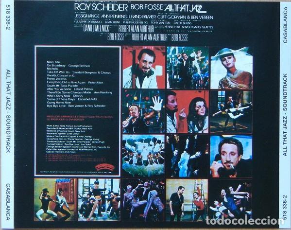 CDs de m&uacute;sica: Ralph Burns - All That Jazz - CD BSO - Foto 2