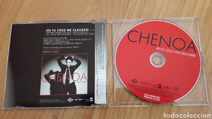 CDs de m&uacute;sica: Chenoa. En tu cruz me clavaste - Foto 2