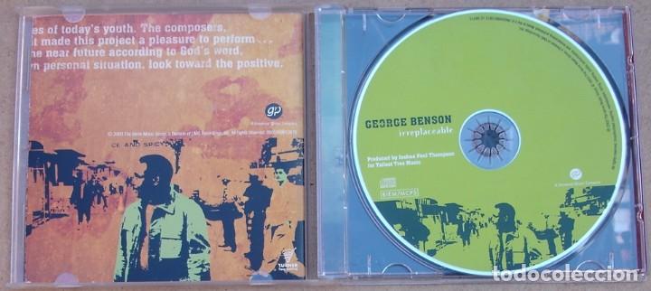 CDs de m&uacute;sica: GEORGE BENSON - IRREPLACEABLE (CD) 2003 - 11TEMAS - Foto 2
