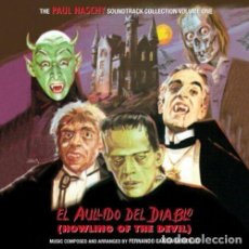 CDs de Música: EL AULLIDO DEL DIABLO (HOWLING OF THE DEVIL) / FERNANDO GARCIA MORCILLO CD BSO - QUARTET. Lote 312844548