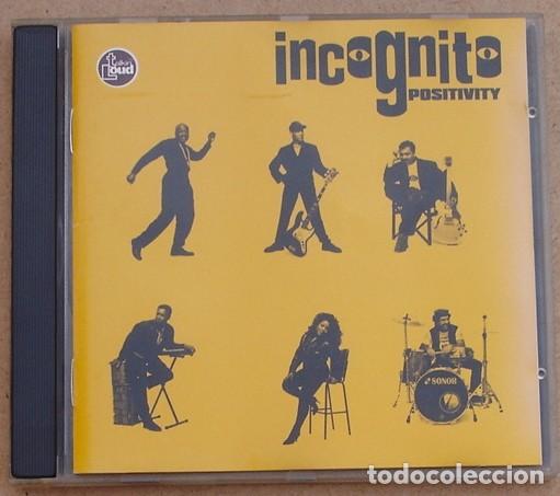 CDs de m&uacute;sica: INCOGNITO - POSITIVITY (CD) 1993 - 14 TEMAS - Foto 1