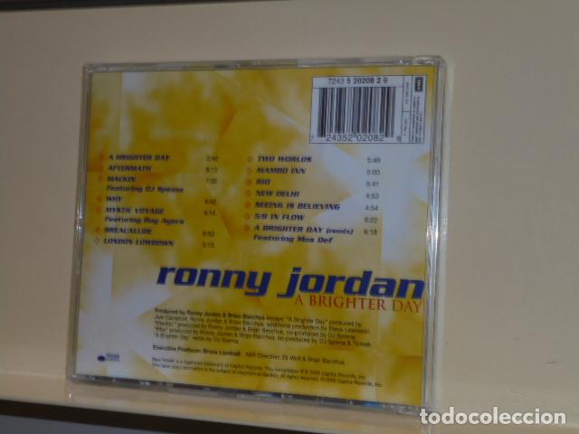 CDs de m&uacute;sica: RONNY JORDAN A BRIGHTER DAY  BLUE NOTE 2000 - CD AUDIO - Foto 2