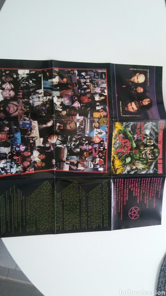 CDs de m&uacute;sica: S.O.D. --Bigger than the devil.1999. - Foto 6