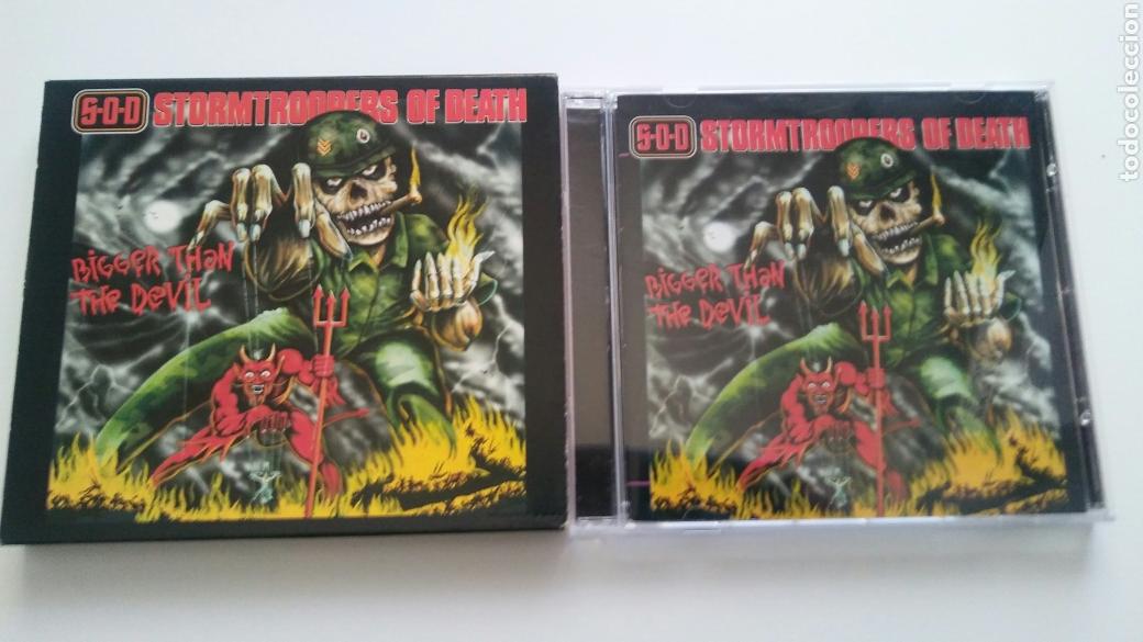 CDs de m&uacute;sica: S.O.D. --Bigger than the devil.1999. - Foto 1
