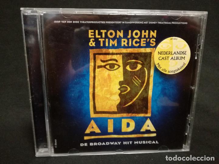 CDs de m&uacute;sica: CD - ELTON JOHN AND TIM RICES - AIDA - Foto 1