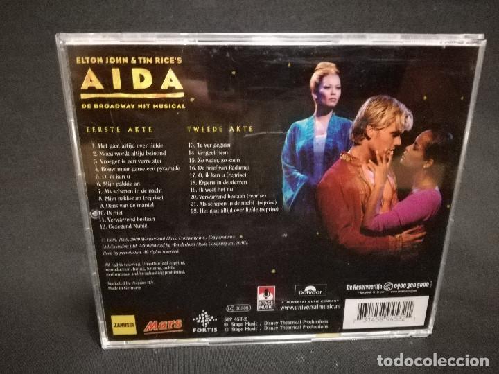 CDs de m&uacute;sica: CD - ELTON JOHN AND TIM RICES - AIDA - Foto 3