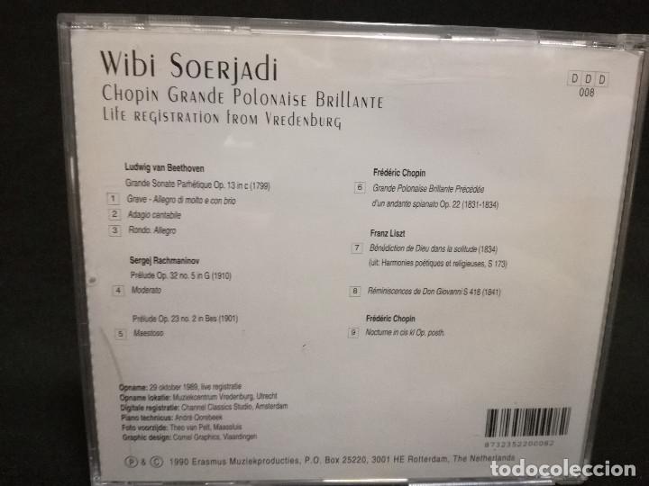CDs de m&uacute;sica: CD - WIBI SOERJADI - CHOPIN - Foto 3