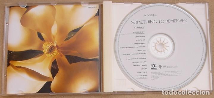 CDs de m&uacute;sica: MADONNA - SOMETHING TO REMEMBER (CD) 1995 - 14 TEMAS - Foto 2
