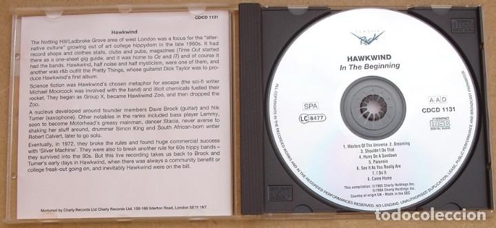 CDs de m&uacute;sica: HAWKWIND - IN THE BEGINNING (CD) 1994 - 8 TEMAS - Foto 2