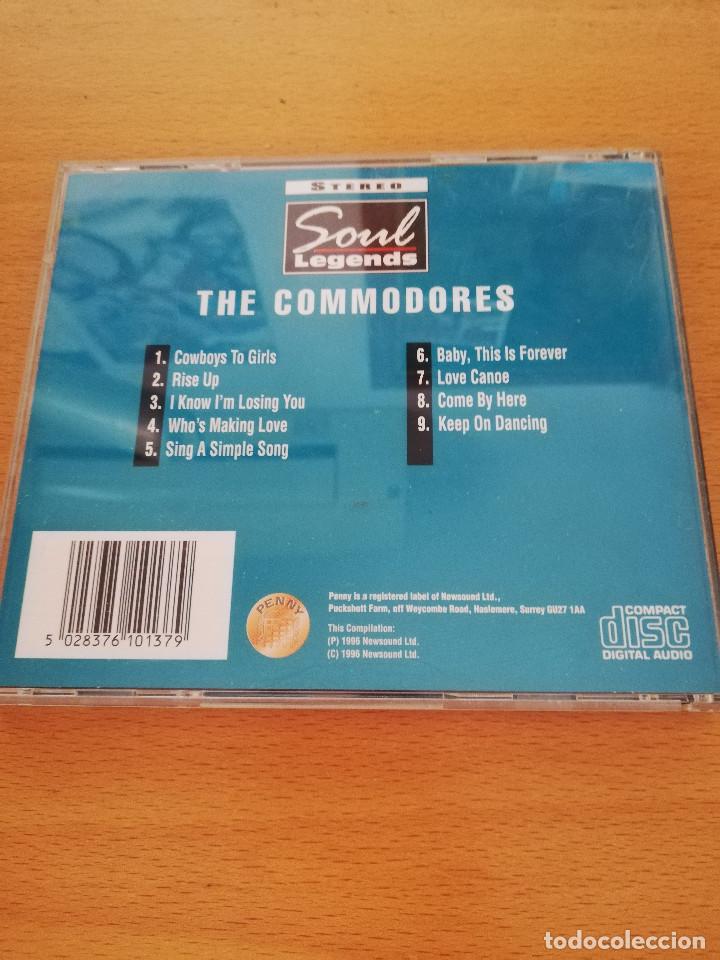 CDs de m&uacute;sica: THE COMMODORES (CD) - Foto 3