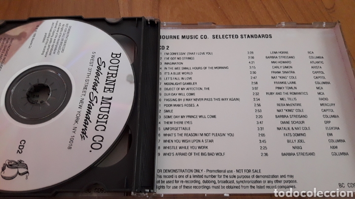 CDs de m&uacute;sica: BOURNE MUSIC CO. Doble cd - Foto 3