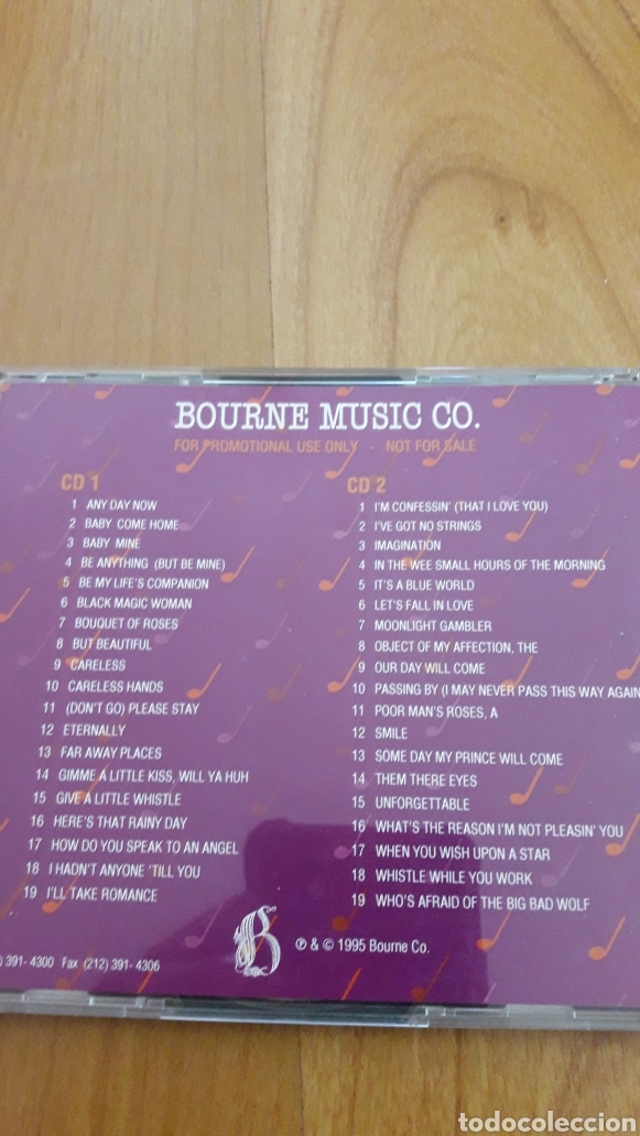 CDs de m&uacute;sica: BOURNE MUSIC CO. Doble cd - Foto 4