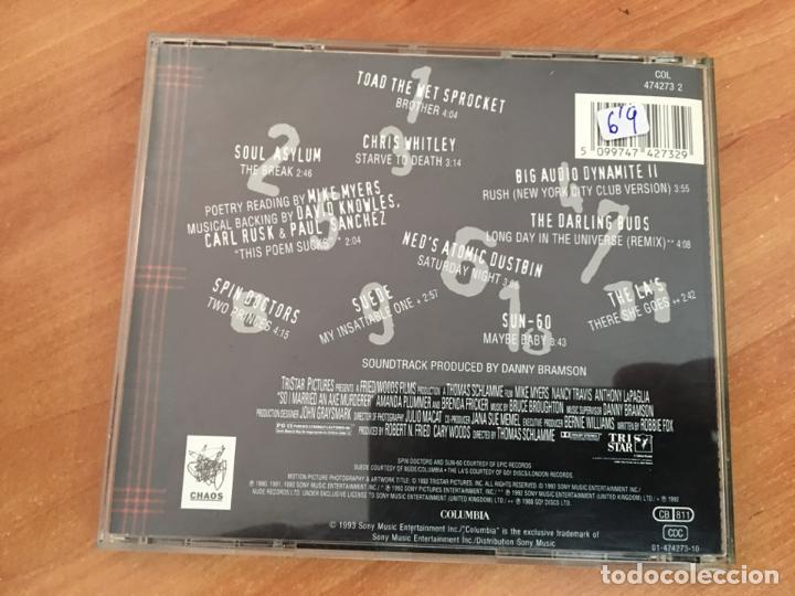 CDs de m&uacute;sica: SO I MARRIED AN AXE MURDERER B.S.O.  CD (CDIM7) - Foto 3