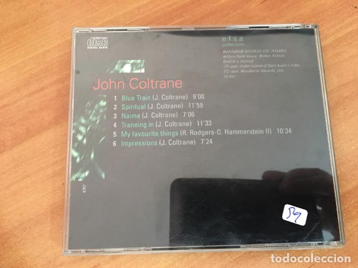 CDs de m&uacute;sica: JOHN COLTRANE (JAZZ MASTERS) CD 6 TRACK (CDIM7) - Foto 3