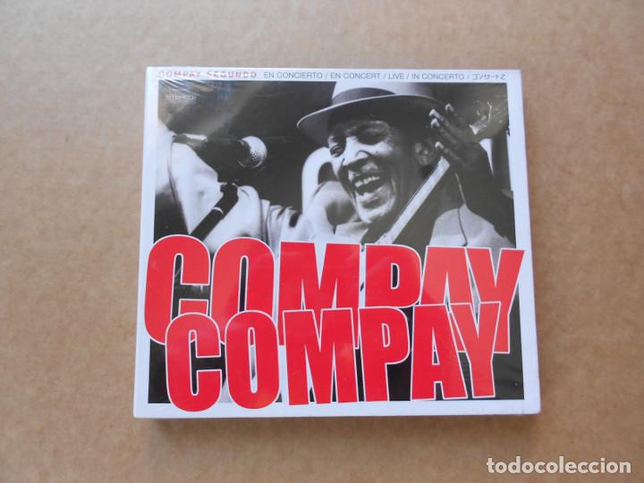 CDs de m&uacute;sica: COMPAY  - COMPAY COMPAY - SEGUNDO EN CONCIERTO - 2 CD - NUEVO Y PRECINTADO - Foto 1