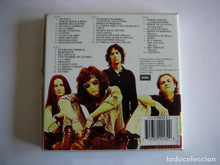 CDs de m&uacute;sica: H&eacute;roes del Silencio 4 CDs. Caja - Foto 2