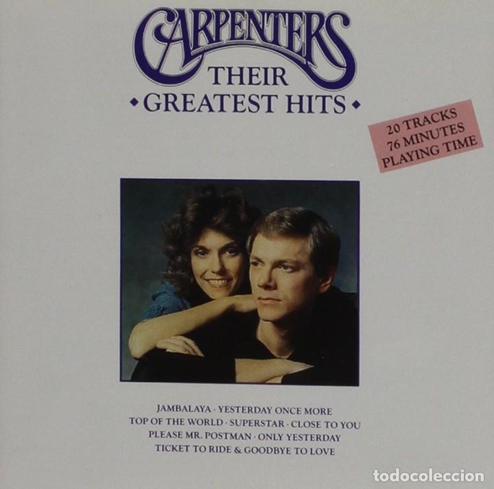 CDs de m&uacute;sica: Carpenters - Their Greatest Hits - CD - Foto 1