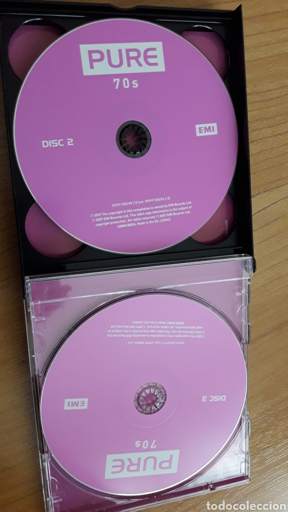 CDs de Música: PURE 70S. TRIPLE CD - Foto 4 - 162606582