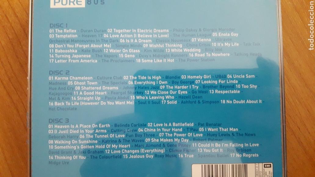CDs de m&uacute;sica: PURE 80S - Foto 2