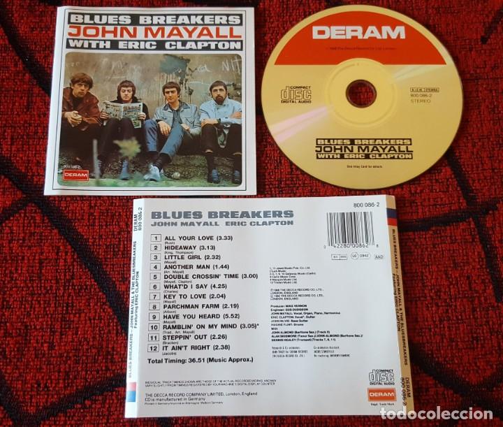 CDs de m&uacute;sica: JOHN MAYALL with ERIC CLAPTON Blues Breakers CD ALEMANIA - Foto 1