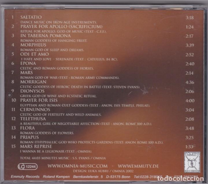CDs de m&uacute;sica: Omnia - Sine Missione - CD - Foto 2
