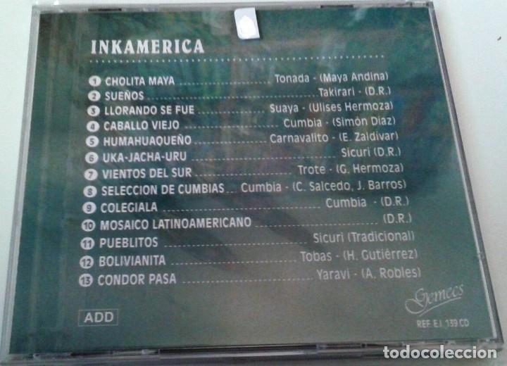 CDs de m&uacute;sica: Inkamerica - Condor Pasa - CD - Foto 2