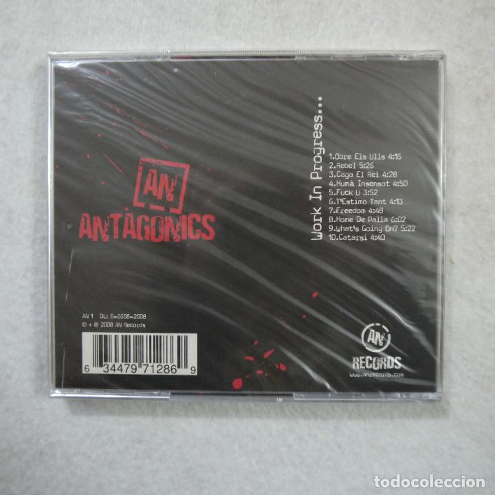 CDs de m&uacute;sica: ANTAGONICS - WORK IN PROGRESS - CD 2008 PRECINTADO - Foto 2